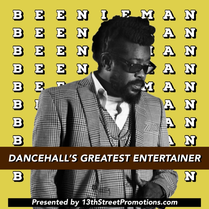 New Beenie Man Playlist on 13thStreetPromotions.com Jamaica