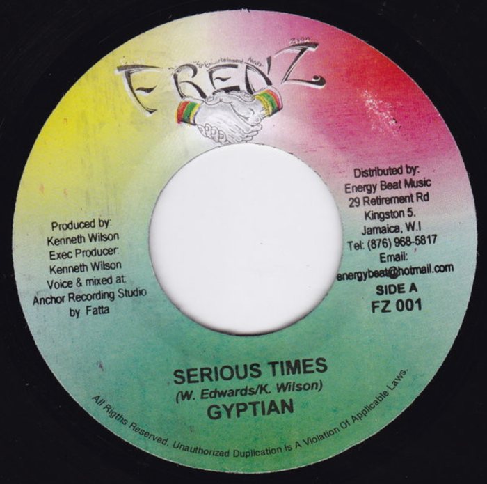 Gyptian "Serious Times" on 13thStreetPromotions.com #Jamaica #Dancehall #Music #13thStreetPromotions #Gyptian #SeriousTimes #SpiritualWarRiddim #KennethWilson #2005 #Frenz #Oldies #OldiesSunday #OldSchool